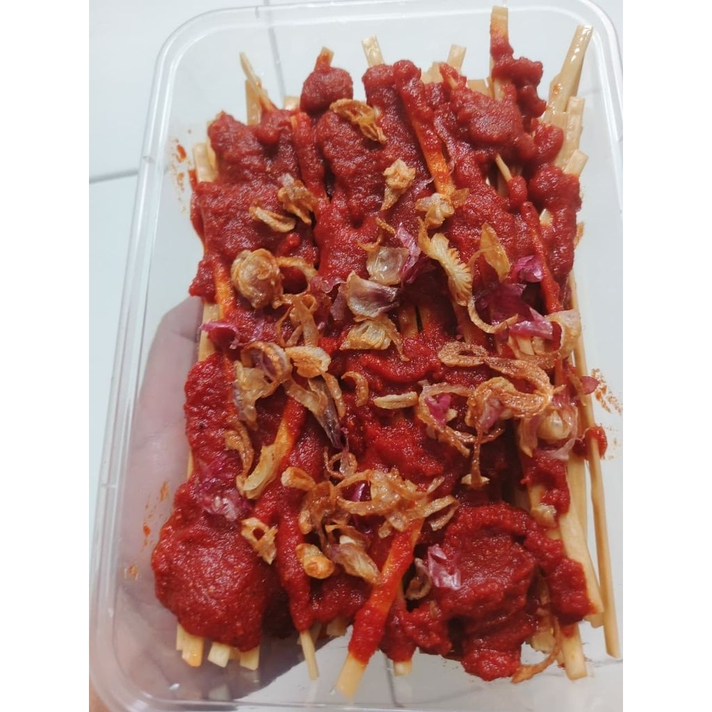 

Mie Lidi rasa balado pedas manis 750 ml