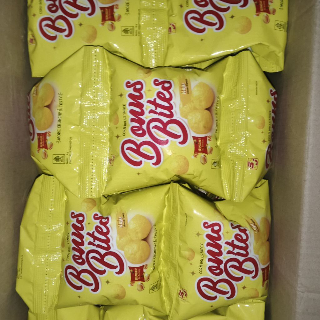 

Bonus Bites Snack berhadiah uang