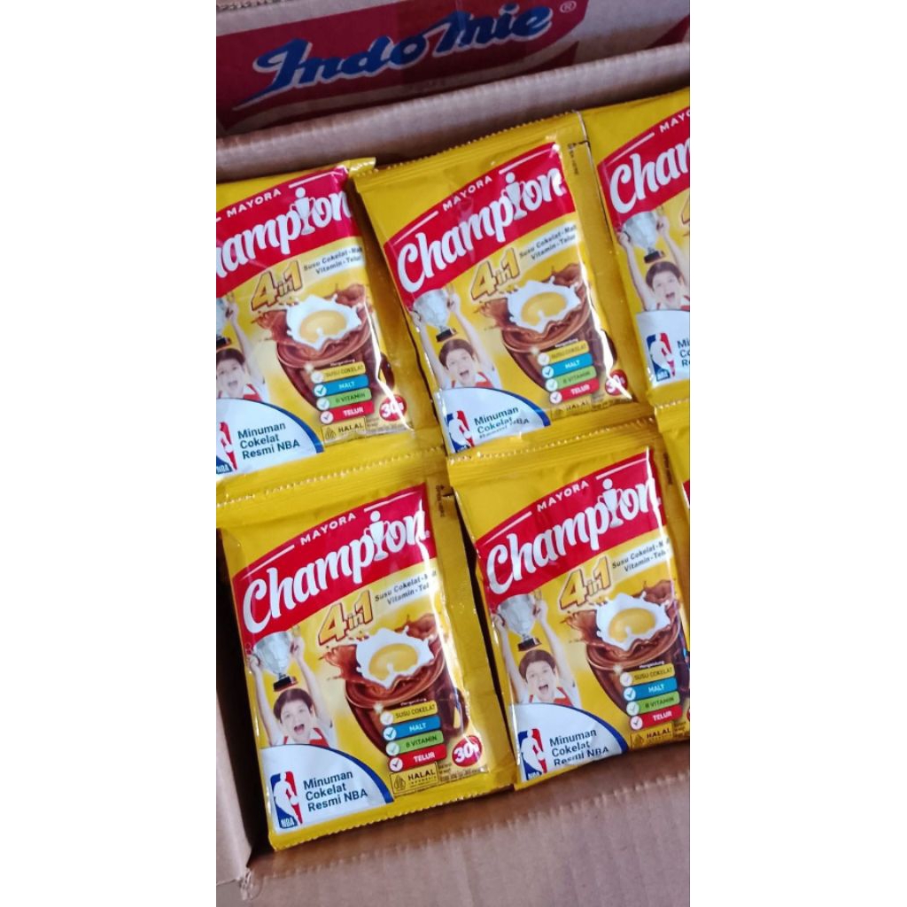 

PROMOO SUSU CHAMPION 4 in 1 - 2 RENTENG || 10 PCS|| SUSU JUARA