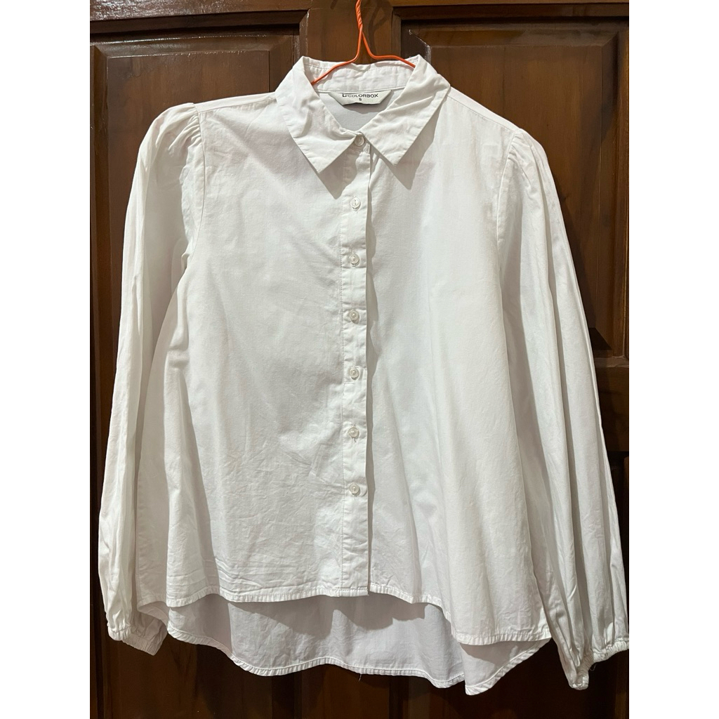 kemeja putih colorbox size s