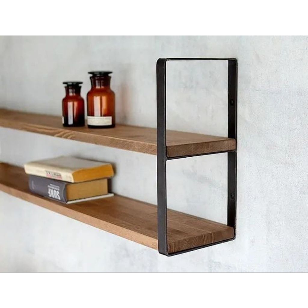 rak susun ambalan 2 susun besi plat strip