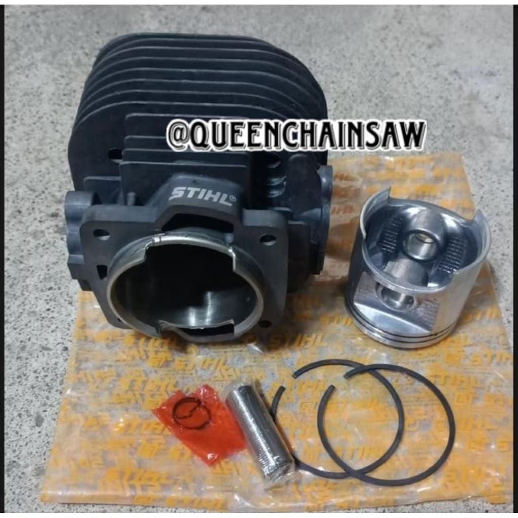CYLINDER BLOCK MS 070 CHAINSAW BLOCK 070 STIHL CHAINSAW BESAR FULLSET + RING PISTON