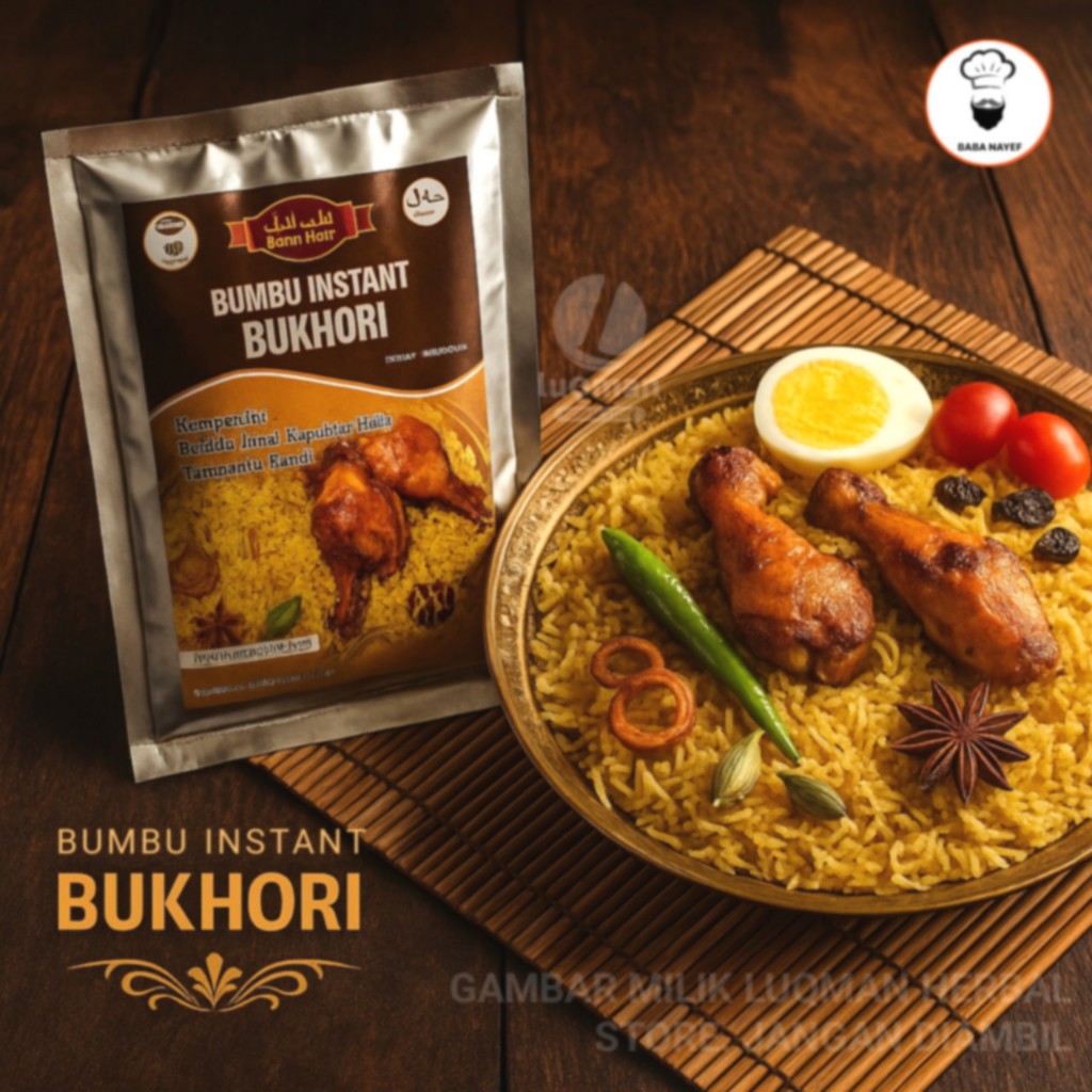 

Baba Nayef Bumbu Instant Bukhori 100 g