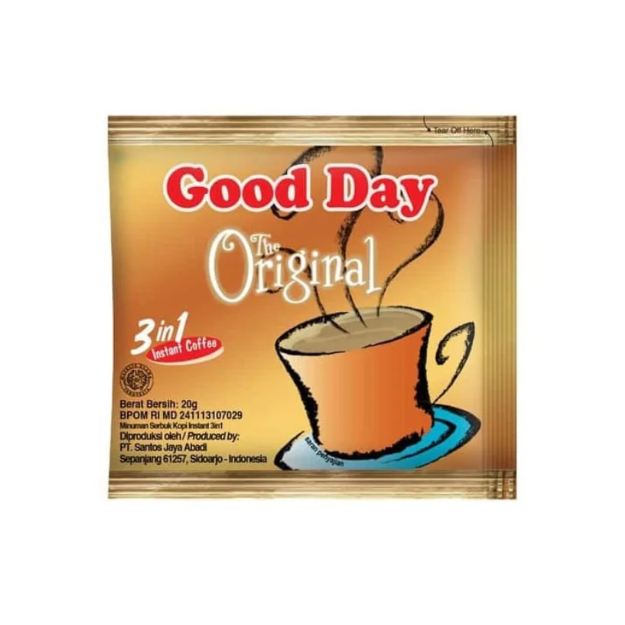 

Good Day Original 1x20 gr Kopi Instan Sachet