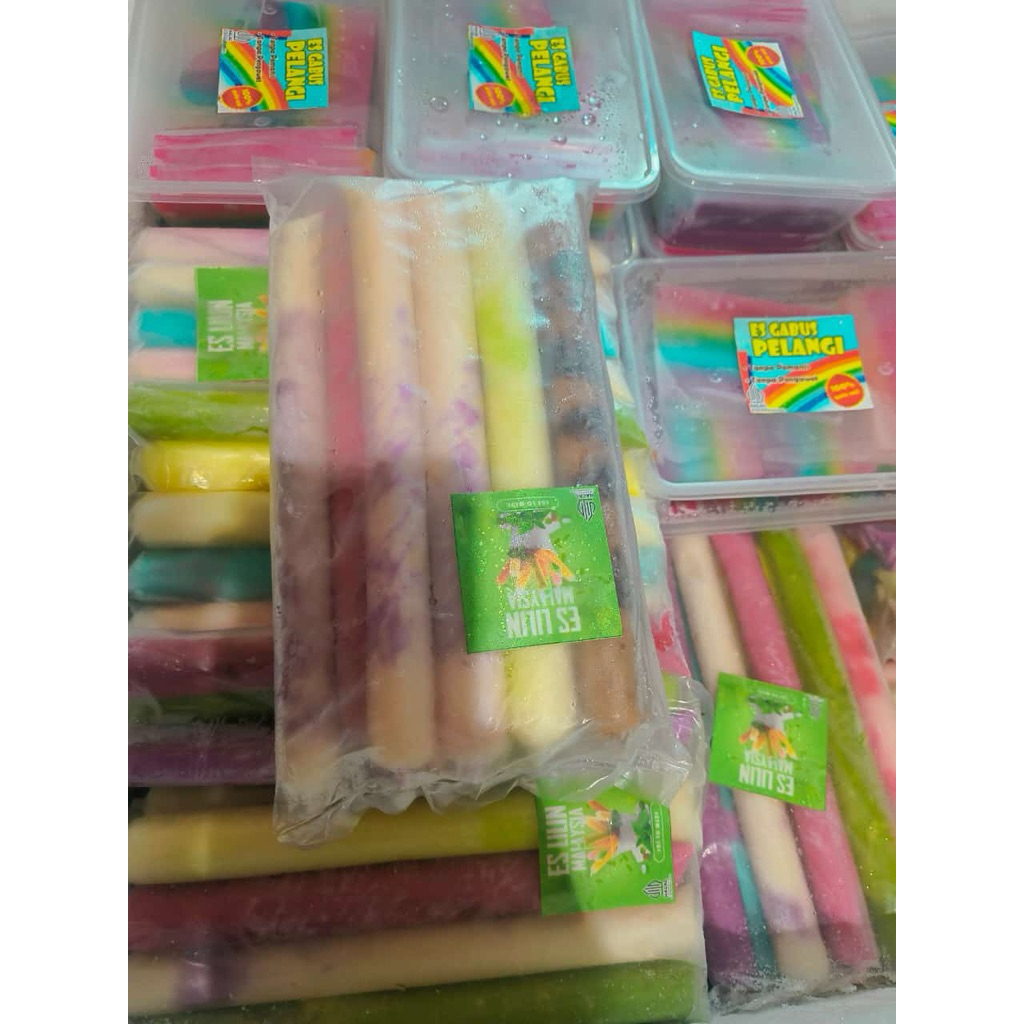 

Paket Es lilin isi 10 biji jaman now/Moderen/Jajanan jadul