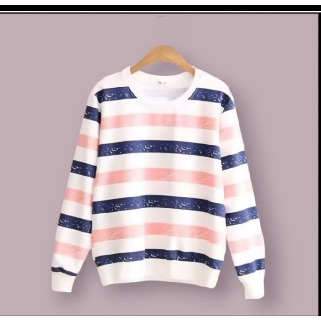 Baju stripe wanita baju wanita salur baju wanita motif stripe