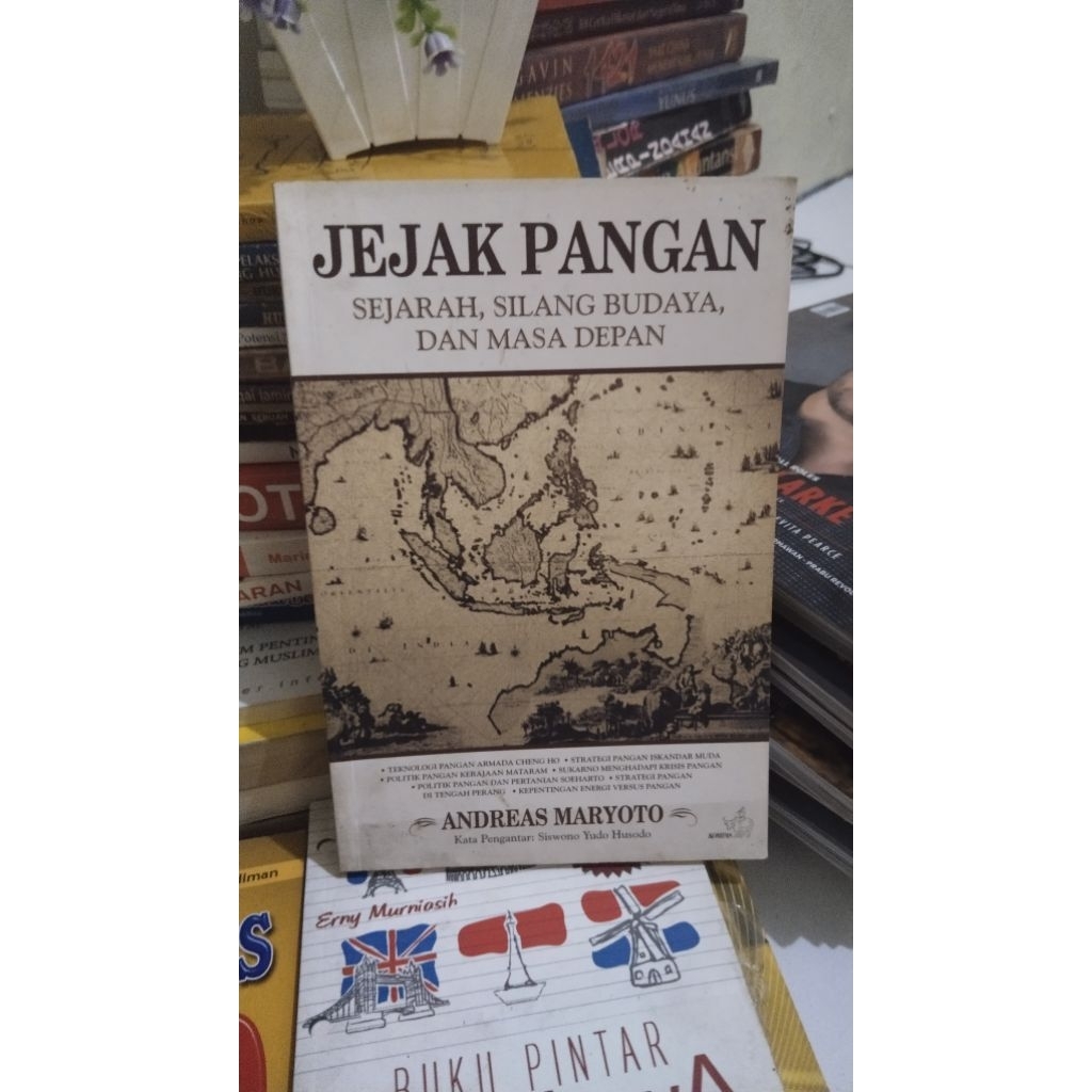 BUKU JEJAK PANGAN, SEJARAH, SILANG BUDAYA