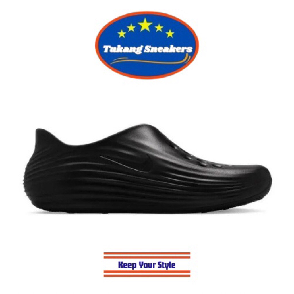 Sepatu Sneakers Pria Nike React X Rejuven 8 Black NIKHV5060001