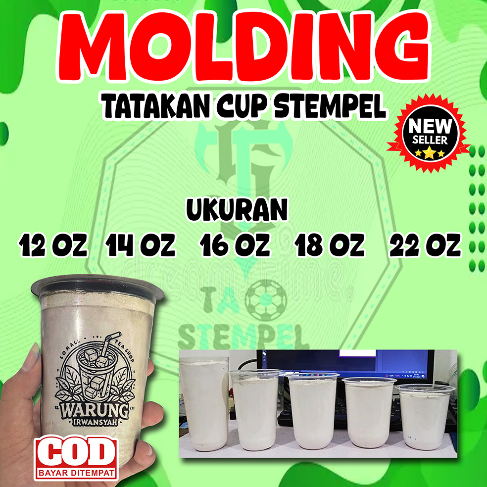 

MODUL / MOLDING / TATAKAN UNTUK STEMPEL CUP