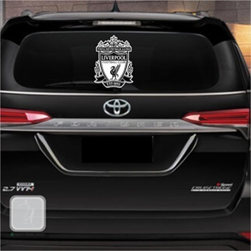 STIKER MOBIL LIVERPOOL 35 CM STIKER KACA MOBIL KLUB BOLA KEREN CUTTING STICKER MOBIL