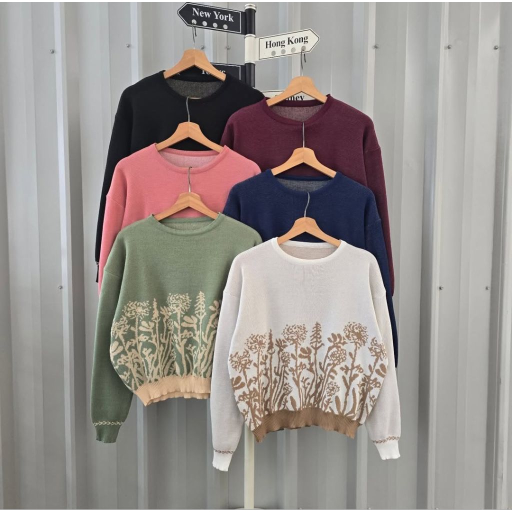 CEMARA BLOUSE | SWEATER RAJUT WANITA | SWEATER WANITA | RAJUT PREMIUM | SWEATER RAJUT WANITA KOREANS