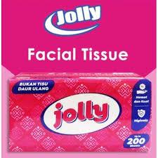 Tizzu Jolly Facial Tissue 4 Box / Tisu wajah joly 200 sheets