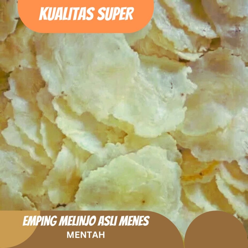 

EMPING MELINJO MENTAH KUALITAS SUPER/EMPING KHAS BANTEN FULL KERING 1 KG LB