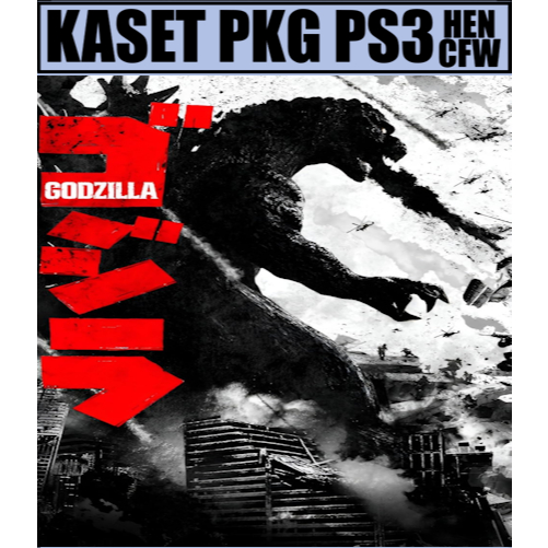 Kaset pkg ps3 Godzilla