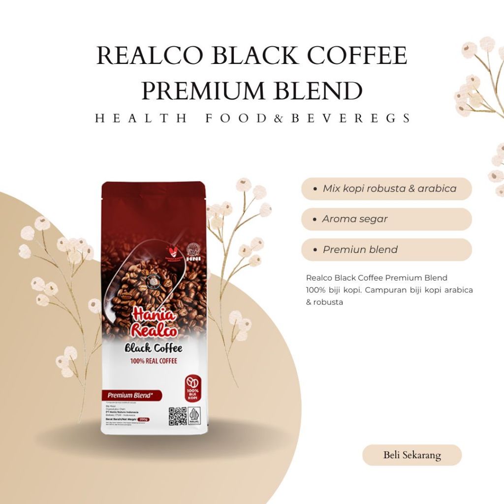 

HANIA REALCO BLACK COFFEE PREMIUM BLEND