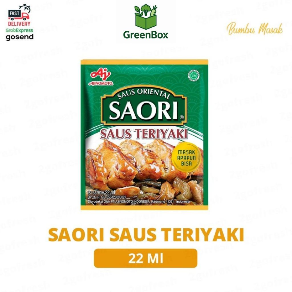 

Saori Saos Teriyaki Bumbu untuk Tumis Sayuran Sachet