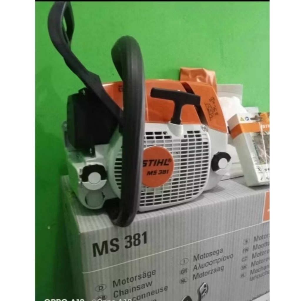 MS381-PROMO CHAINSAW KOMPLIT BAR DAN RANTAI ORIGINAL STIHL