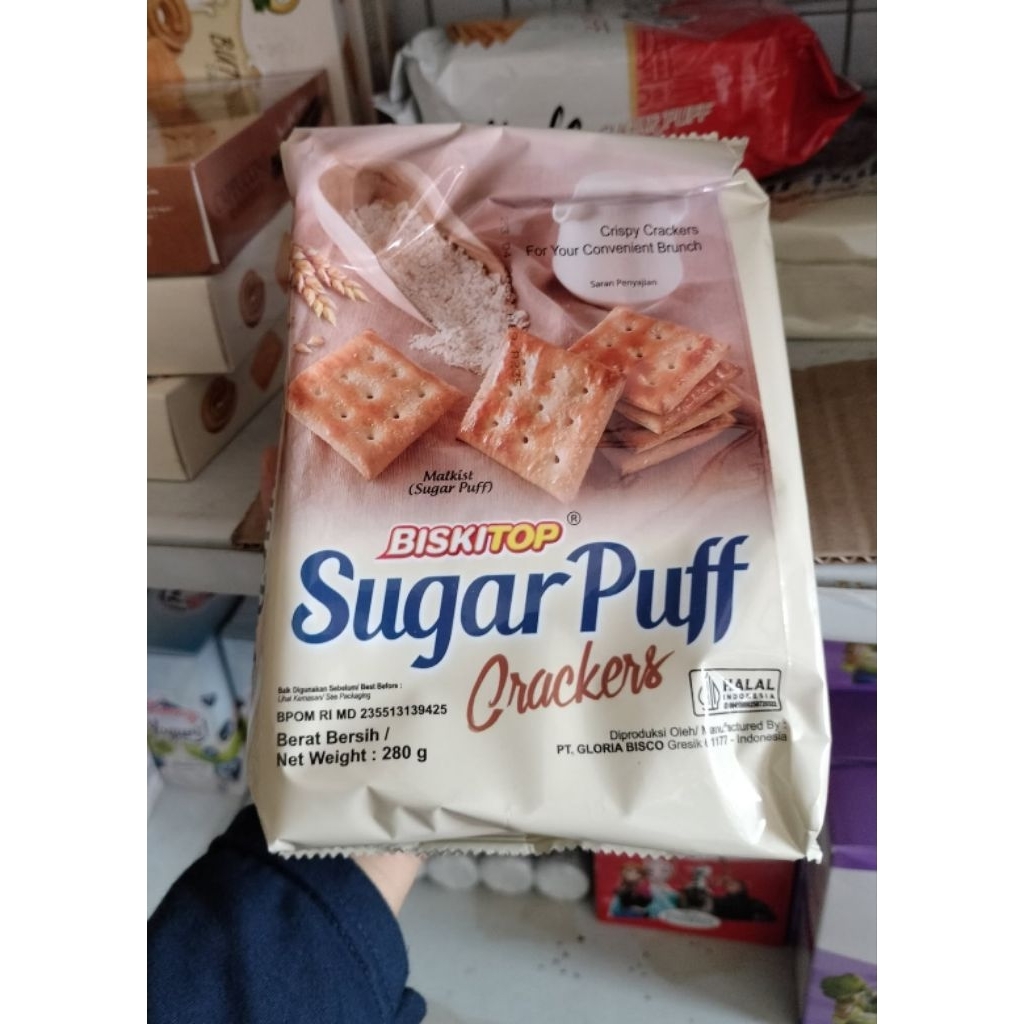

12Pack - Biskitop Sugar Puff 280gram Snack hajatan