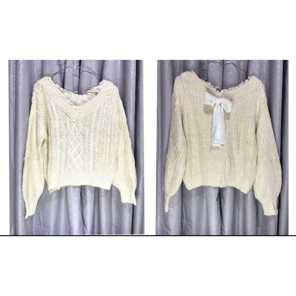 Preloved kint , rajut and sweater