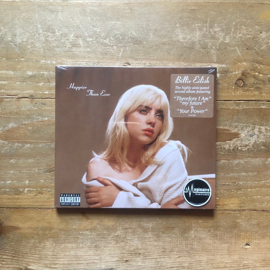 CD Impor Billie Eilish - Happier Than Ever Import CD Original