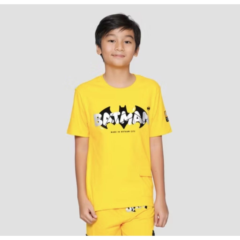 Marvel X Nevada Batman Baju Kaos Anak Laki Laki Original