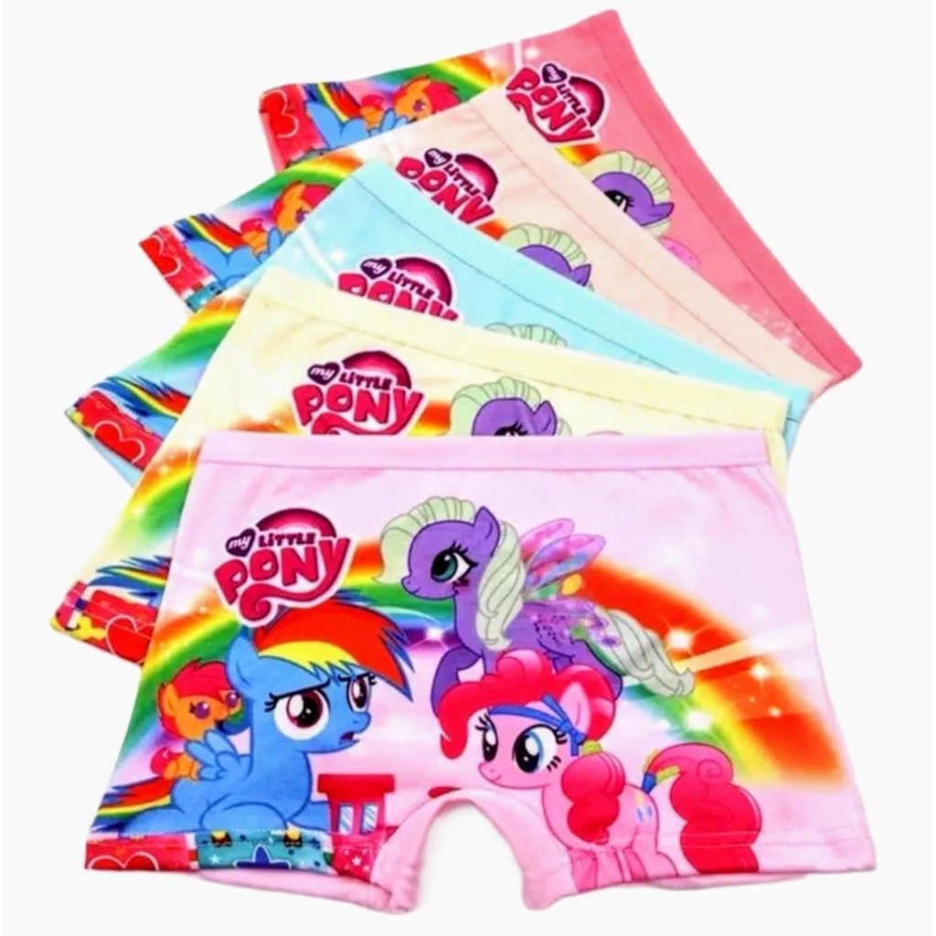 Promo Celana Boxer Anak Perempuan Murah Isi 3-6 Pcs /Boxer Anak Cewek/Celana Anak Perempuan