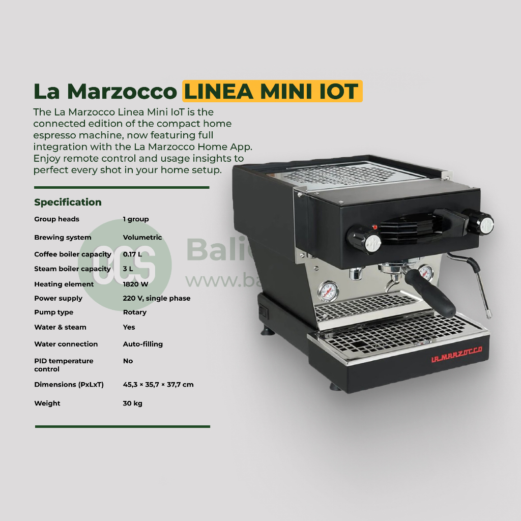 MESIN KOPI La Marzocco  LINEA MINI IOT