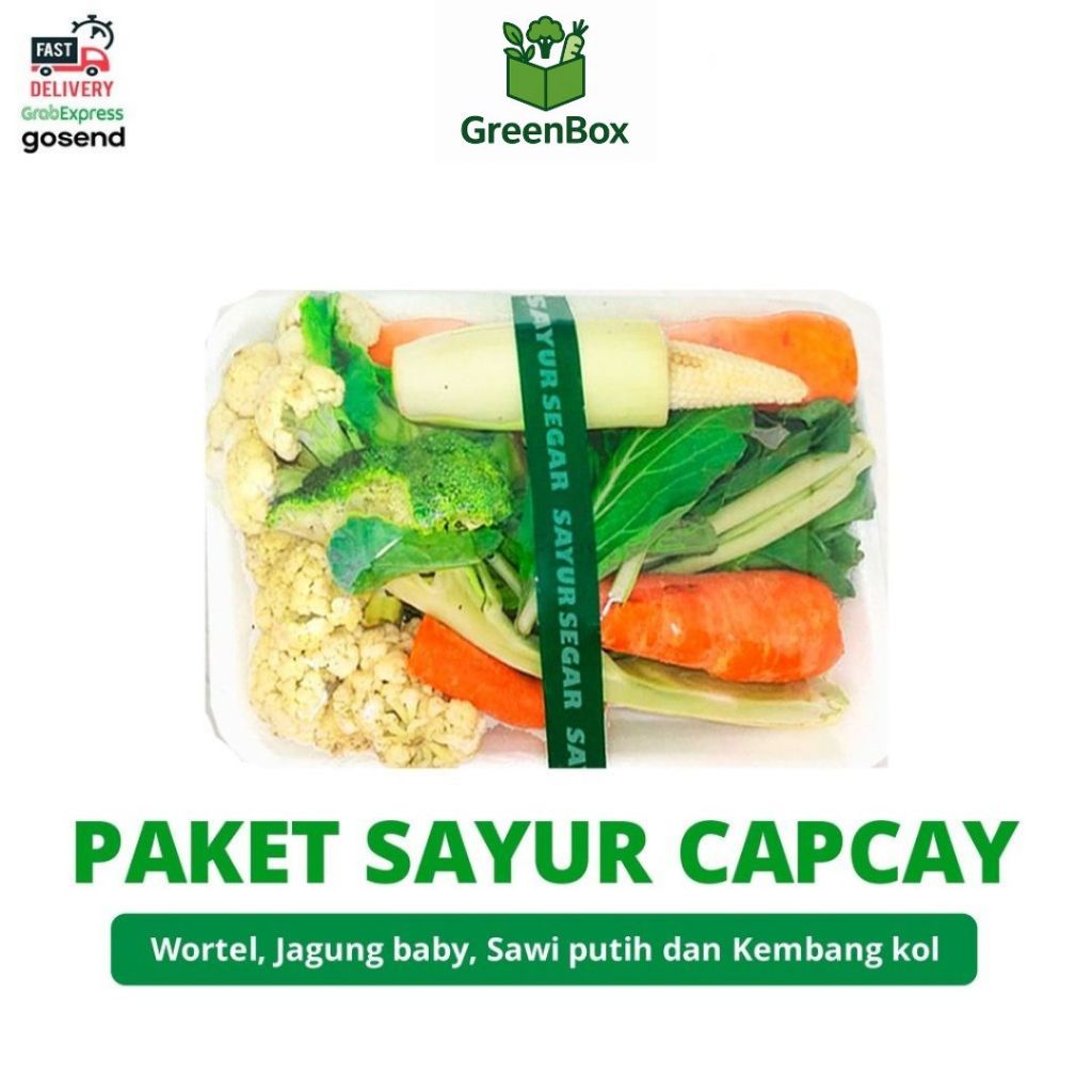 

Paket Sayur Capcay/ Capjay Fresh - Sayur Sayuran / Rasa Enak