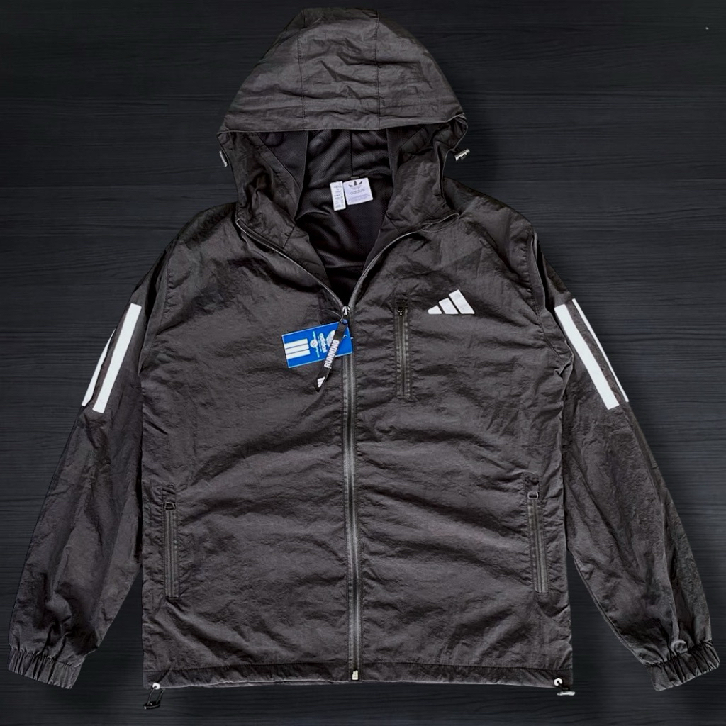 Jaket parasut adidas jaket runing adidas jaket adidas waterproof jaket outdor adidas