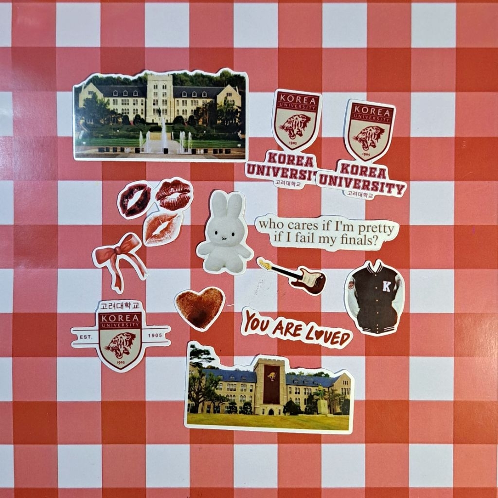 

✨ Korea University Sticker Pack ✨