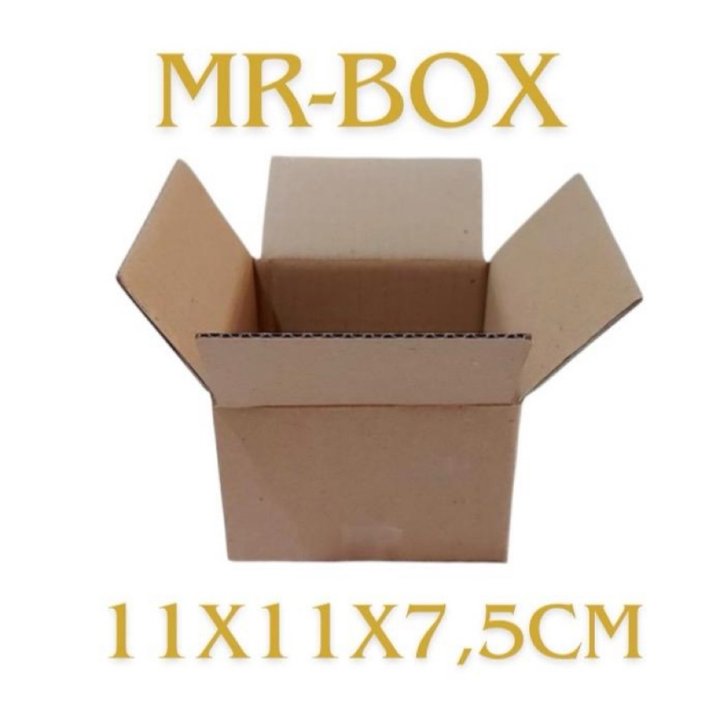 

Kardus karton polos uk. 11x11x7,5 cm - kotak bix ST (SHEET) SINGLE WALL