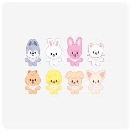 OT8 SKZOO PLUSH 10CM - SKZ 5'CLOCK