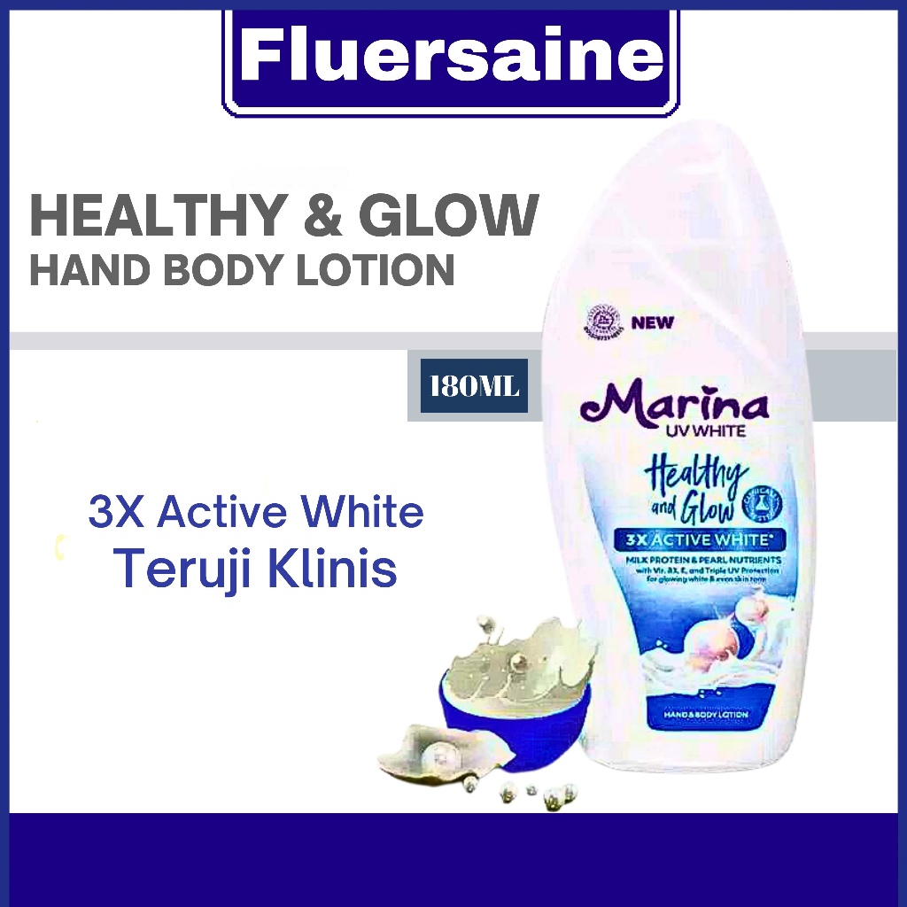 HANDBODY MARINA UV WHITE HB BRIGHT HEALTHY GLOW COLLAGEN - Health & glow 185 ml