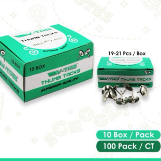 

Paku Payung / Paku Pines Kecil Thumb Tracks Isi 10 Box