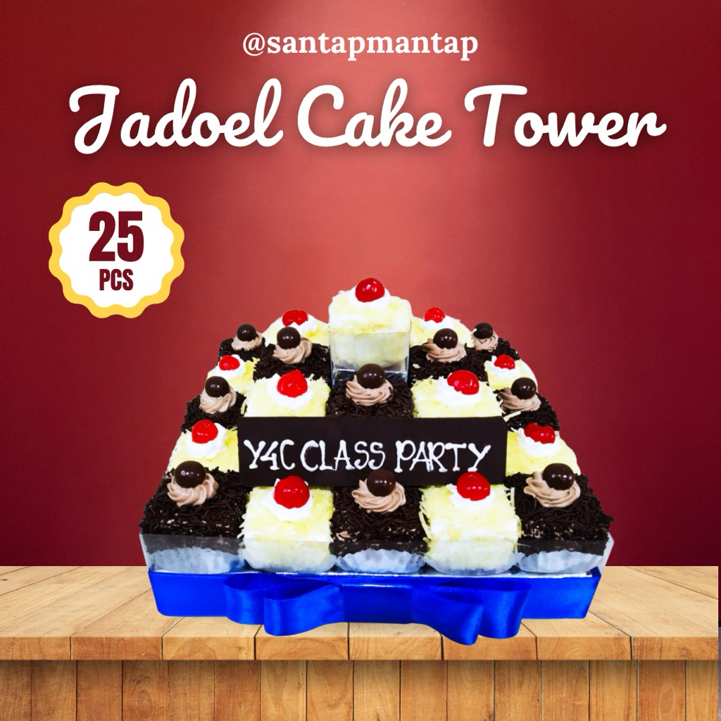 

Jadoel Cake Tower (25 pcs - Mix 02)