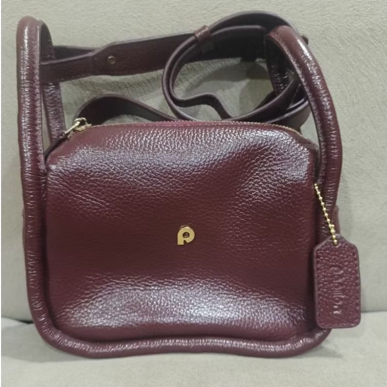 TAS SELEMPANG PAPILLON K 3510 SEKEN WARNA MARUN MULUS BANGET