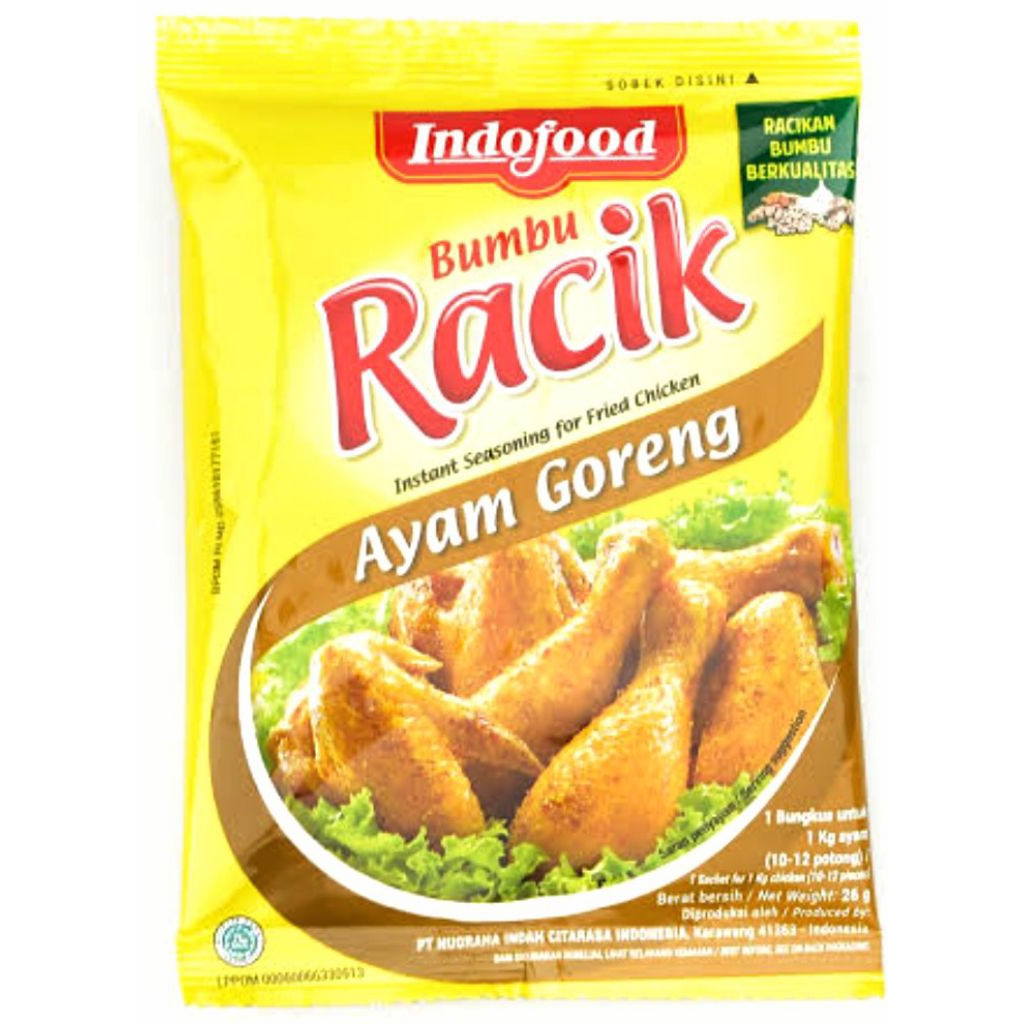 

Racik ayam goreng