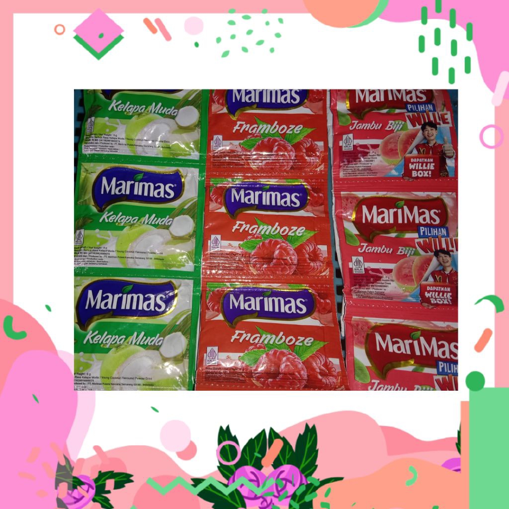 

MARIMAS MINUMAN RASA BUAH 12PCS ALL VARIANT