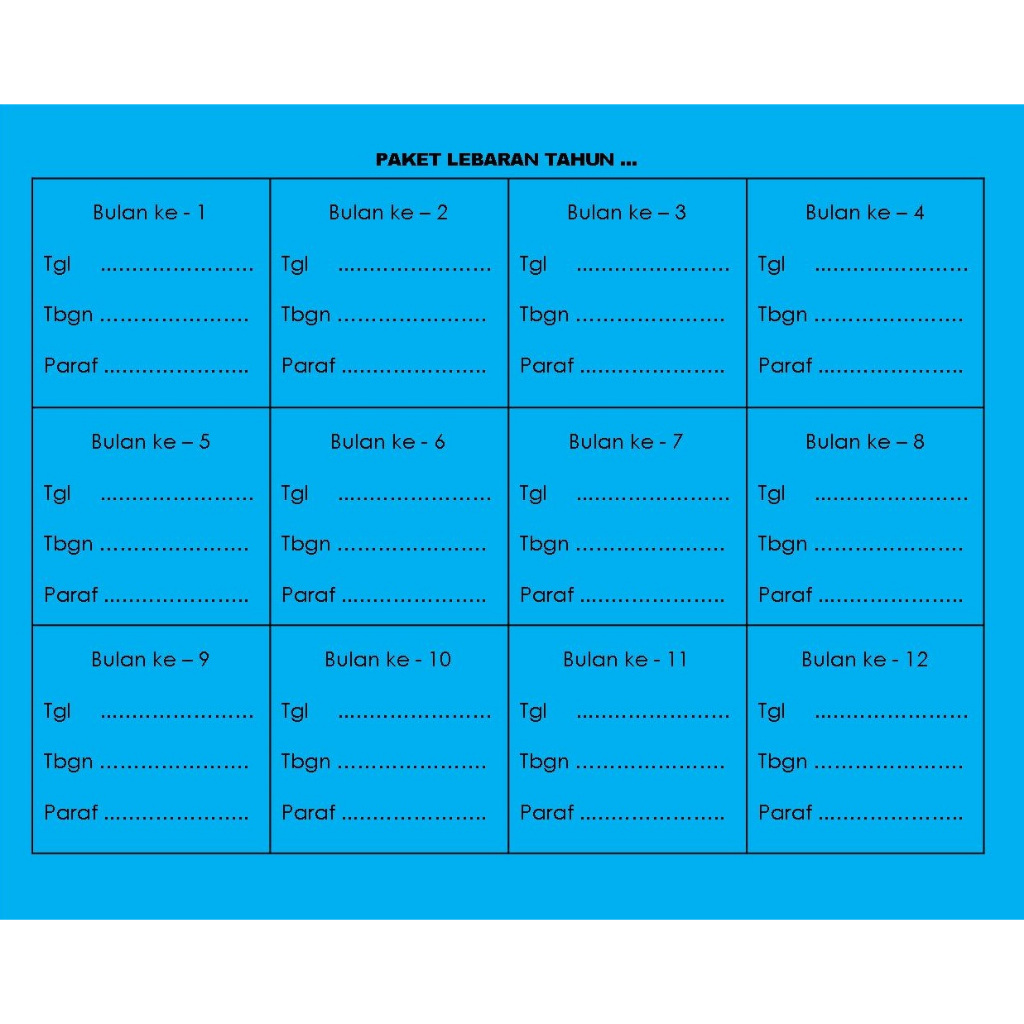 

ES88 KARTU PAKET LEBARAN JUMBO BULANAN