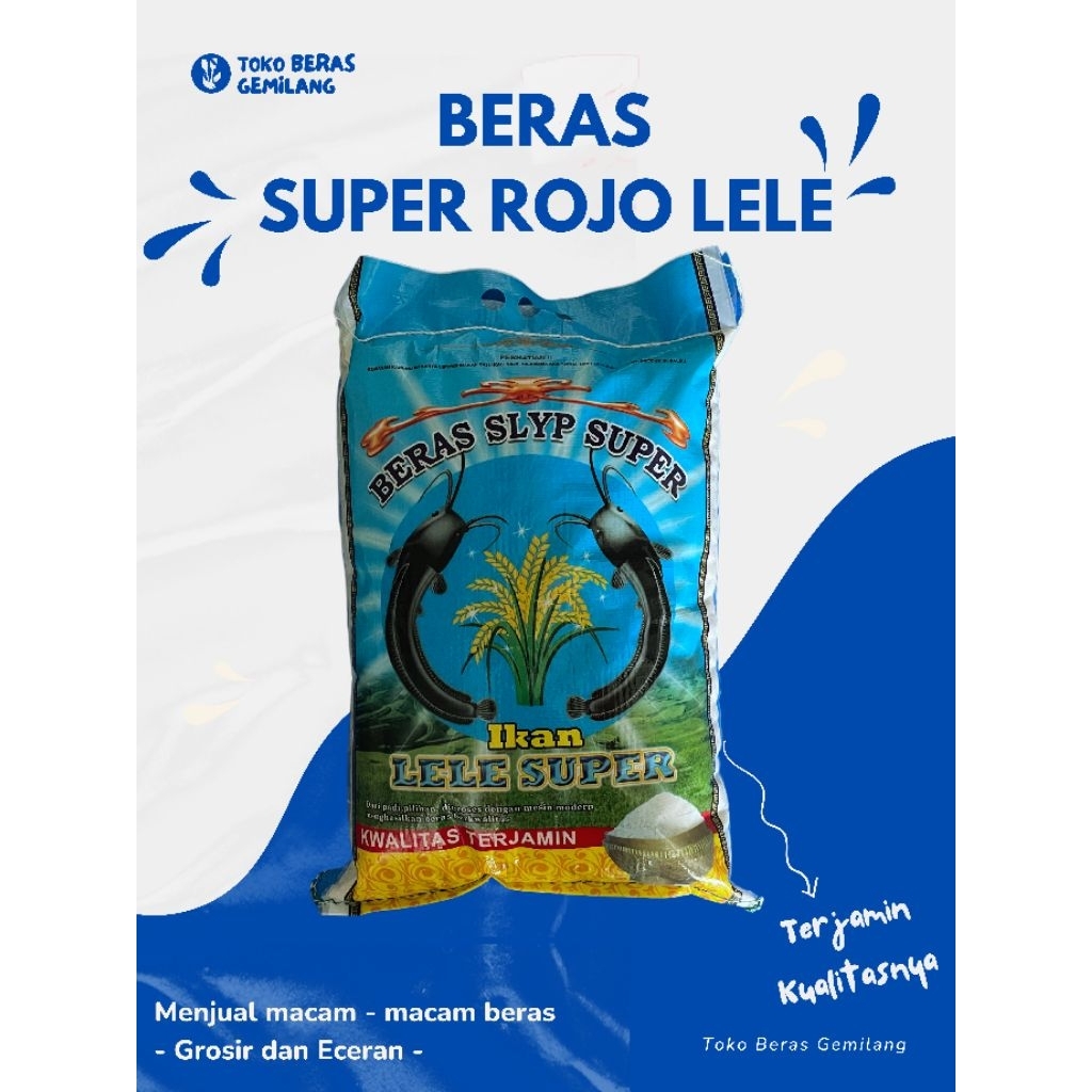 

Beras Rojo lele super 10 kg