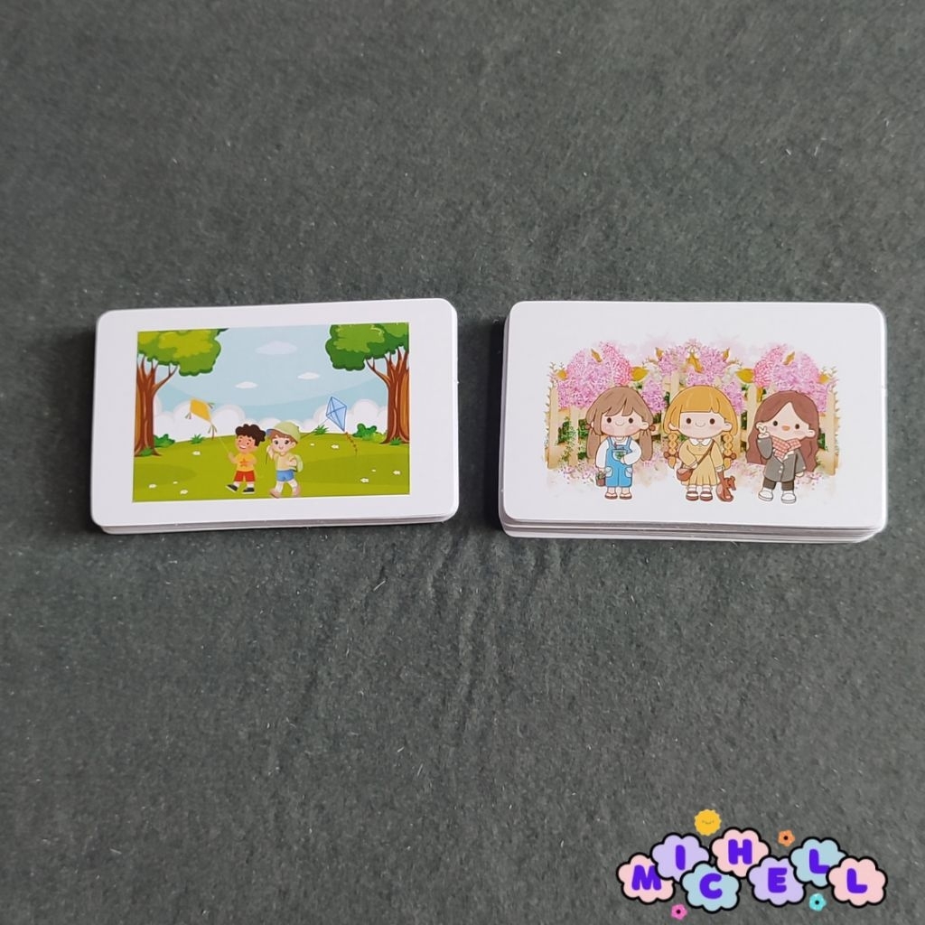 Flash Card Memory Game - Mainan Kartu Edukasi Flashcard Anak