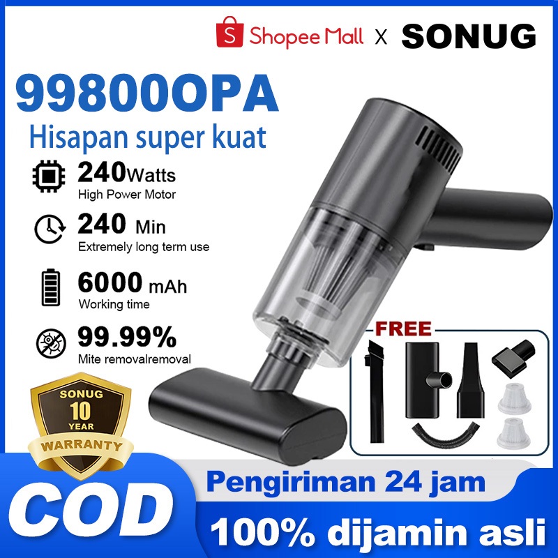 XM SONUG Penyedot Debu Portabel Penyedot Debu lima-Dalam-Satu 998000PA Penyedot Debu Kasur Penyedot