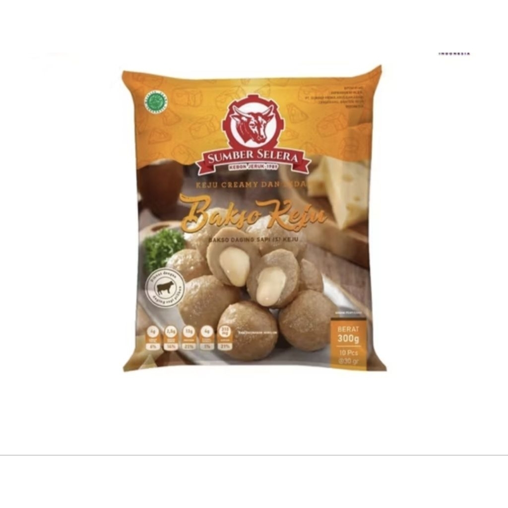 

Sumber selera baso keju 300gr isi 10