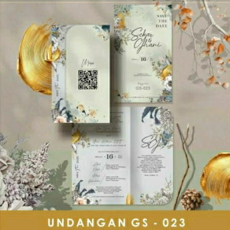 

undangan nikah murah GS 023