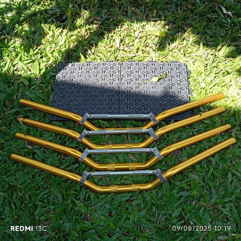 Stang stir ninja R SS import stir gold hitam ninja SS R bahan tebal