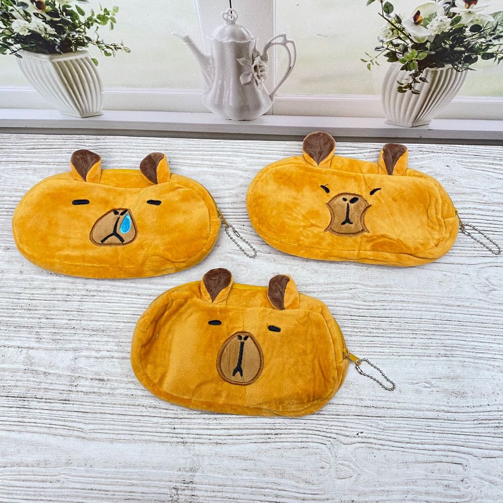 

KOTAK PENSIL KAIN CAPYBARA WAJAH kebutuhan anak sekolah bisa COD termurah import