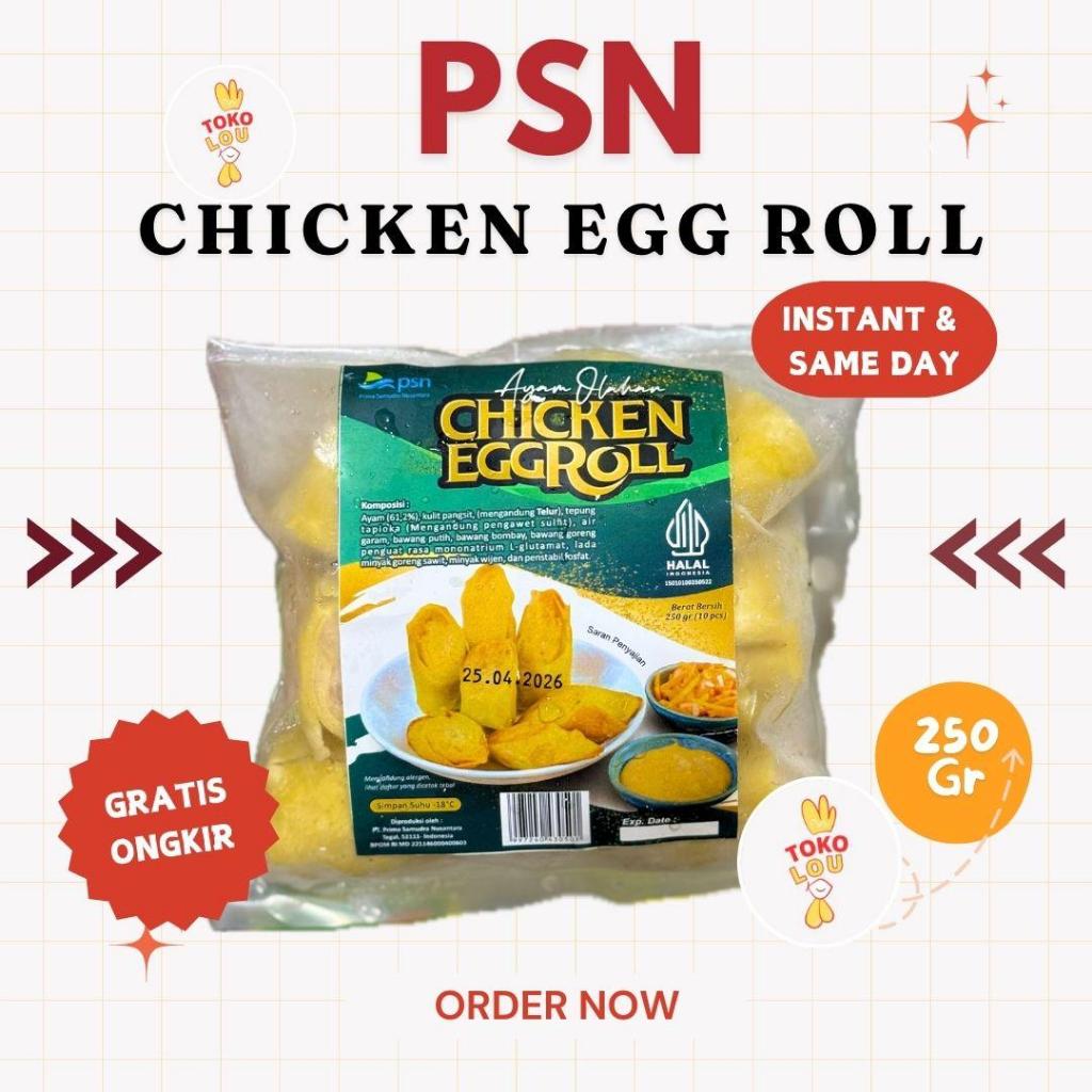 

PSN SAKANA CHICKEN EGG ROLL ISI 10