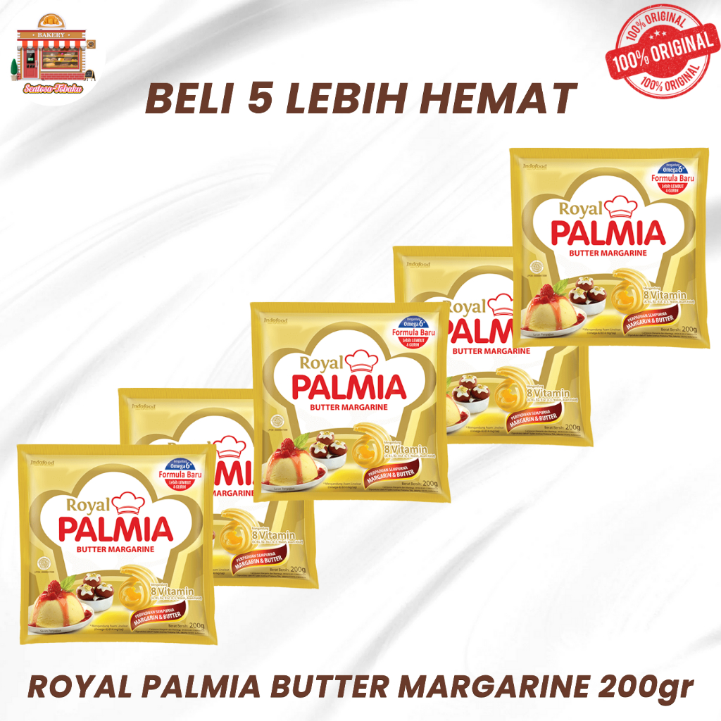 

Royal Palmia Sachet 200 Gram / Palmia Royal 5pcs (EXP MARET 2026)