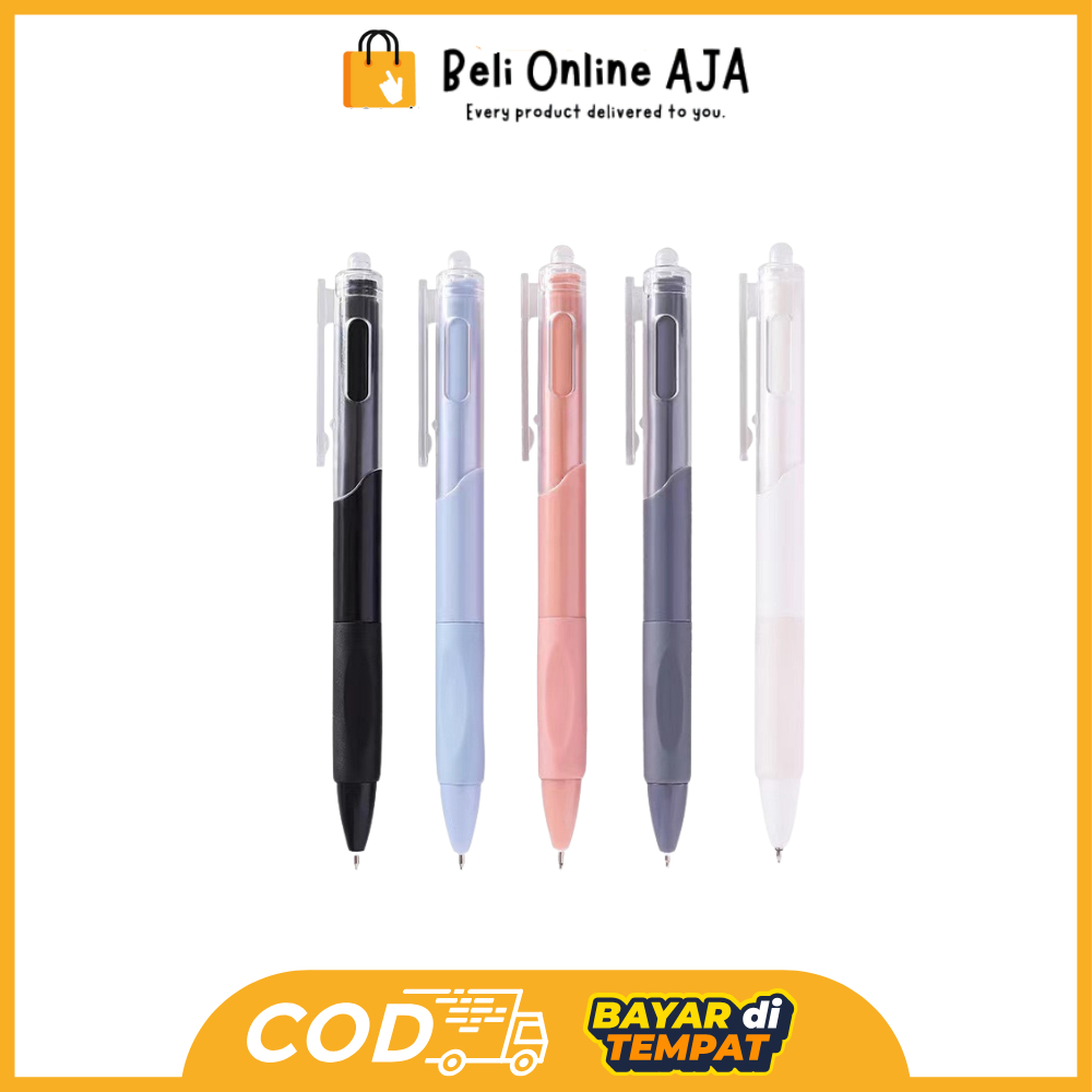 

BOA PN03 Pulpen Gel Retractable 4 Warna 0.5mm Ink Water Base 1 PCS Panjang 145mm Y1832