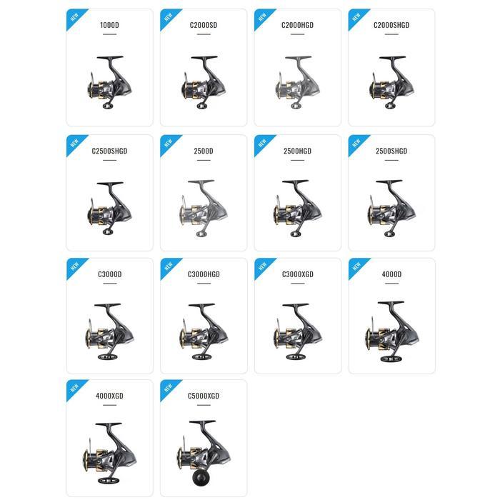 Gulungan Pancing Reel Shimano Ultegra FD Model 2025 Spinning Reel Pancing - #1000